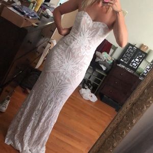 Lulus white dress